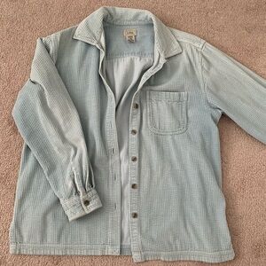 Ll bean corduroy shirt jacket
